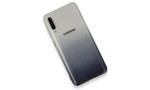 Newface Samsung Galaxy A30S Kılıf Lüx Çift Renkli Silikon - Siyah