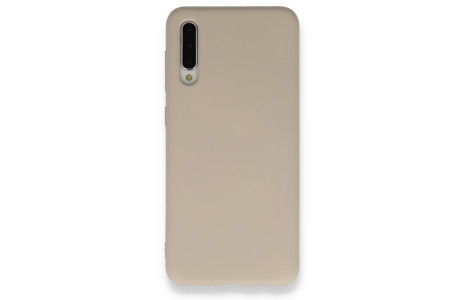 Newface Samsung Galaxy A30S Kılıf Nano içi Kadife Silikon - Bej