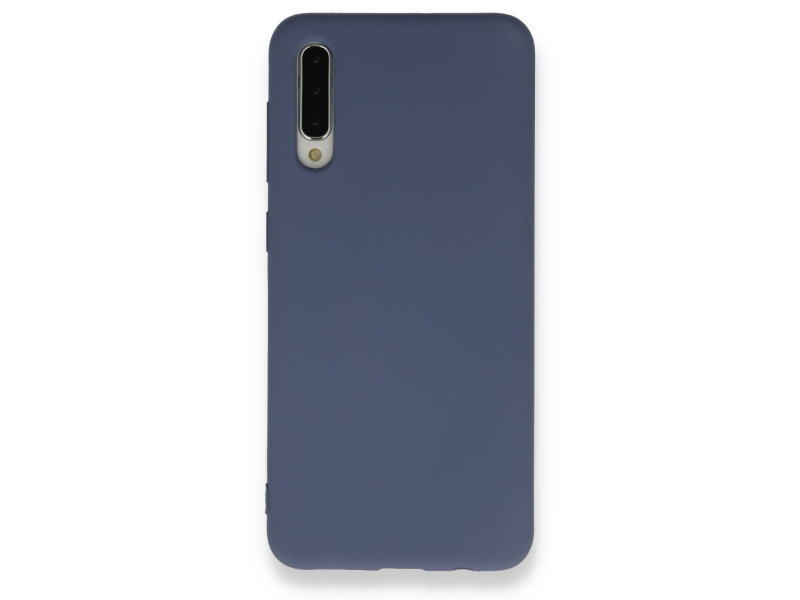 Newface Samsung Galaxy A50S Kılıf Nano içi Kadife Silikon - Gri