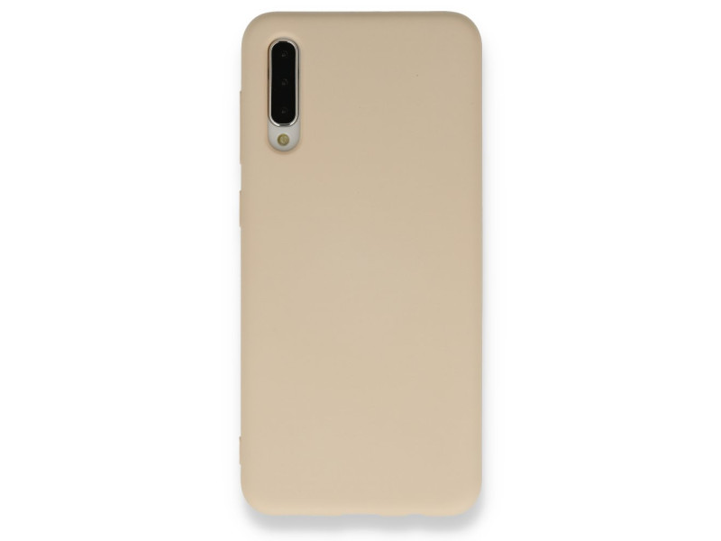 Newface Samsung Galaxy A50S Kılıf Nano içi Kadife Silikon - Kemik