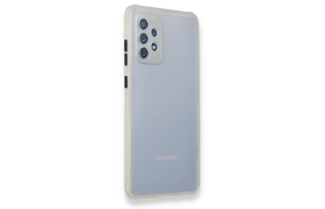 Newface Samsung Galaxy A52 Kılıf Miami Şeffaf Silikon - Şeffaf