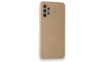 Newface Samsung Galaxy A32 5G Kılıf Nano içi Kadife Silikon - Bej