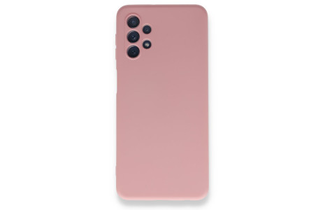 Newface Samsung Galaxy A32 5G Kılıf Nano içi Kadife Silikon - Pembe