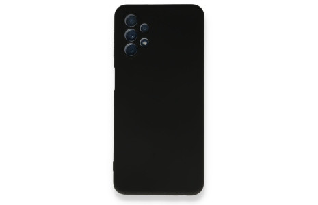 Newface Samsung Galaxy A52 Kılıf Nano içi Kadife Silikon - Siyah