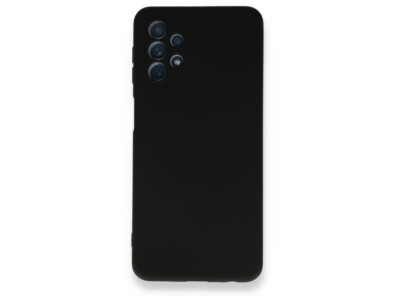 Newface Samsung Galaxy A52 Kılıf Nano içi Kadife Silikon - Siyah
