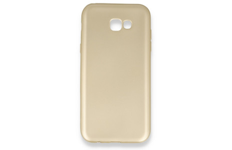 Newface Samsung Galaxy A7 2017 / A720 Kılıf First Silikon - Gold