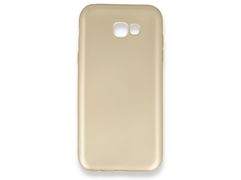 Newface Samsung Galaxy A7 2017 / A720 Kılıf First Silikon - Gold