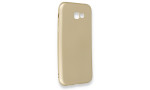 Newface Samsung Galaxy A7 2017 / A720 Kılıf First Silikon - Gold