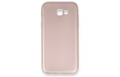 Newface Samsung Galaxy A7 2017 / A720 Kılıf First Silikon - Rose Gold