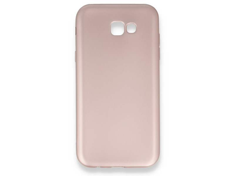 Newface Samsung Galaxy A7 2017 / A720 Kılıf First Silikon - Rose Gold
