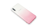 Newface Samsung Galaxy A70 Kılıf Lüx Çift Renkli Silikon - Pembe