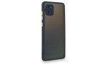 Newface Samsung Galaxy A81 / Note 10 Lite Kılıf Montreal Silikon Kapak - Lacivert