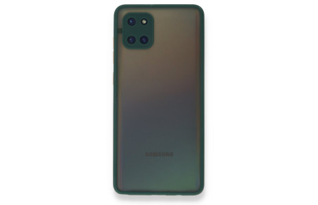 Newface Samsung Galaxy A81 / Note 10 Lite Kılıf Montreal Silikon Kapak - Yeşil