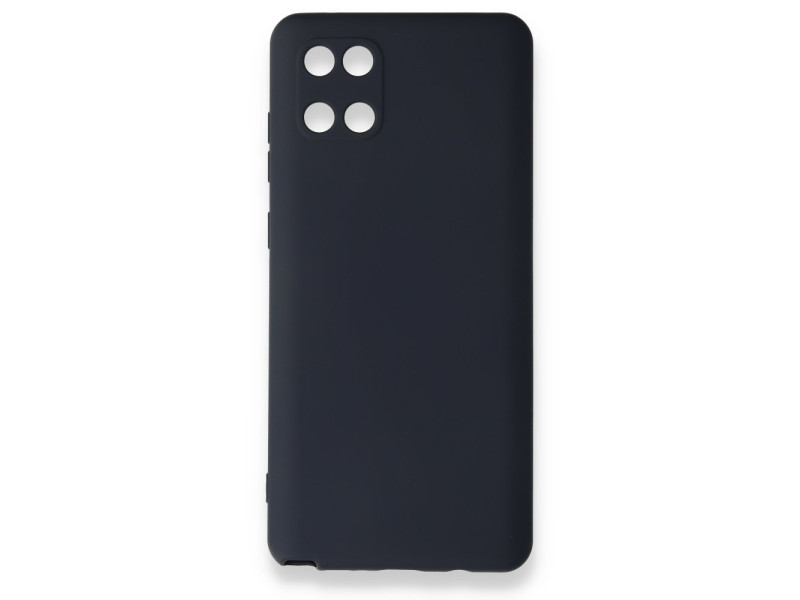 Newface Samsung Galaxy A81 / Note 10 Lite Kılıf Nano içi Kadife Silikon - Lacivert