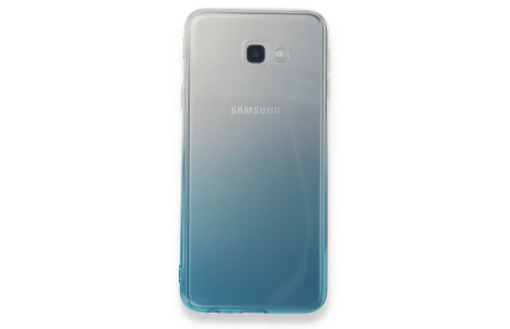 Newface Samsung Galaxy J4 Plus Kılıf Lüx Çift Renkli Silikon - Turkuaz