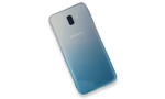 Newface Samsung Galaxy J6 Plus Kılıf Lüx Çift Renkli Silikon - Turkuaz