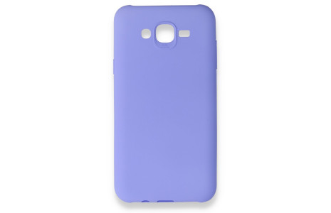 Newface Samsung Galaxy J7 Kılıf First Silikon - Lila