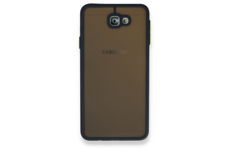 Newface Samsung Galaxy J7 Prime Kılıf Montreal Silikon Kapak - Lacivert