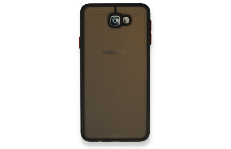 Newface Samsung Galaxy J7 Prime Kılıf Montreal Silikon Kapak - Siyah
