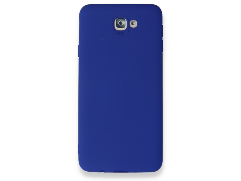 Newface Samsung Galaxy J7 Prime Kılıf First Silikon - Lacivert