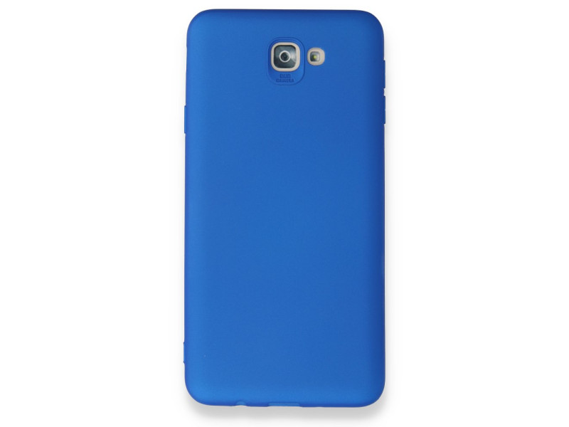 Newface Samsung Galaxy J7 Prime Kılıf First Silikon - Mavi