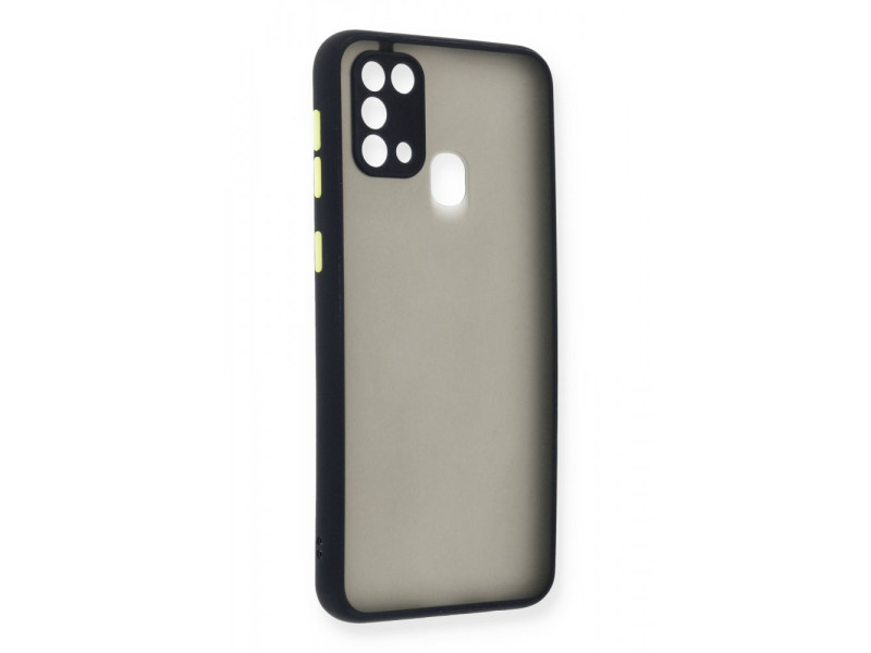 Newface Samsung Galaxy M30S Kılıf Montreal Silikon Kapak - Lacivert