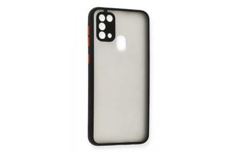 Newface Samsung Galaxy M30S Kılıf Montreal Silikon Kapak - Siyah