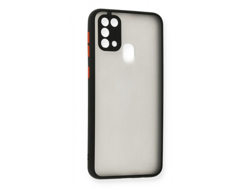 Newface Samsung Galaxy M30S Kılıf Montreal Silikon Kapak - Siyah