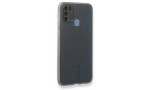 Newface Samsung Galaxy M31 Kılıf S Silikon - Gri