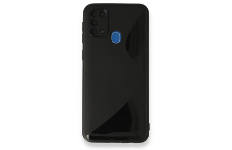Newface Samsung Galaxy M31 Kılıf S Silikon - Siyah