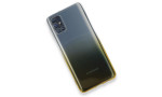 Newface Samsung Galaxy M51 Kılıf Lüx Çift Renkli Silikon - Sarı