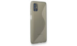 Newface Samsung Galaxy M51 Kılıf S Silikon - Gri