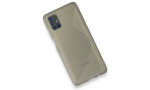 Newface Samsung Galaxy M51 Kılıf S Silikon - Gri