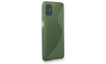 Newface Samsung Galaxy M51 Kılıf S Silikon - Yeşil