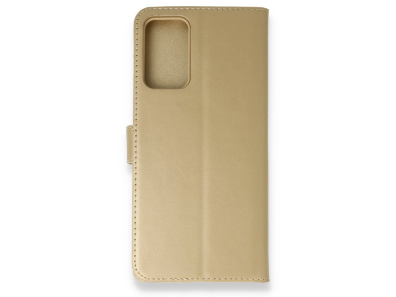 Newface Samsung Galaxy Note 20 Kılıf Trend S Plus Kapaklı Kılıf - Gold