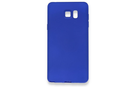 Newface Samsung Galaxy Note 5 Kılıf First Silikon - Mavi