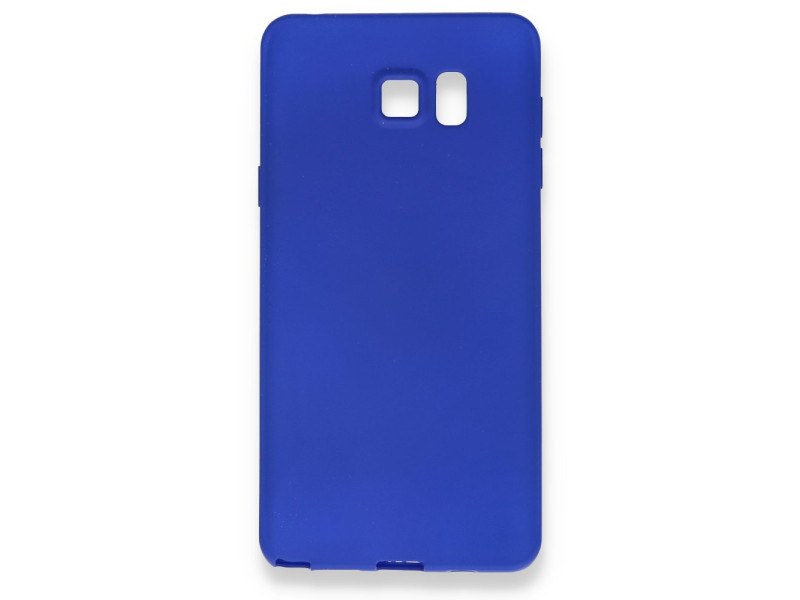 Newface Samsung Galaxy Note 5 Kılıf First Silikon - Mavi