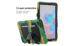 Newface Samsung Galaxy P610 Tab S6 Lite 10.4 Kılıf Griffin Tablet Kapak - Kamuflaj