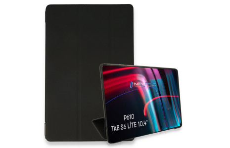 Newface Samsung Galaxy P610 Tab S6 Lite 10.4 Kılıf Tablet Smart Kılıf - Siyah