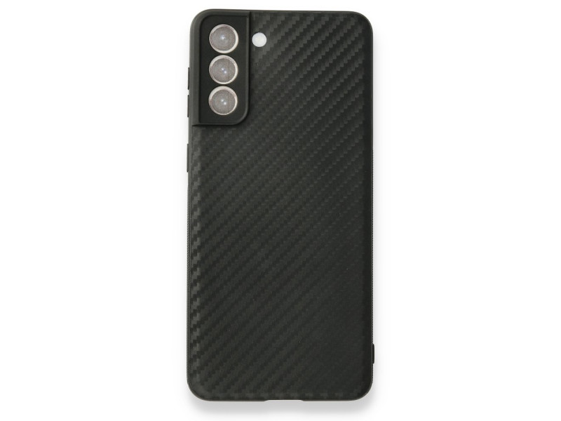 Newface Samsung Galaxy S21 Kılıf Carbonix Silikon