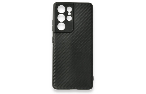 Newface Samsung Galaxy S21 Ultra Kılıf Carbonix Silikon