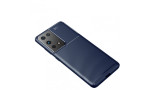 Newface Samsung Galaxy S21 Ultra Kılıf Focus Karbon Silikon - Lacivert