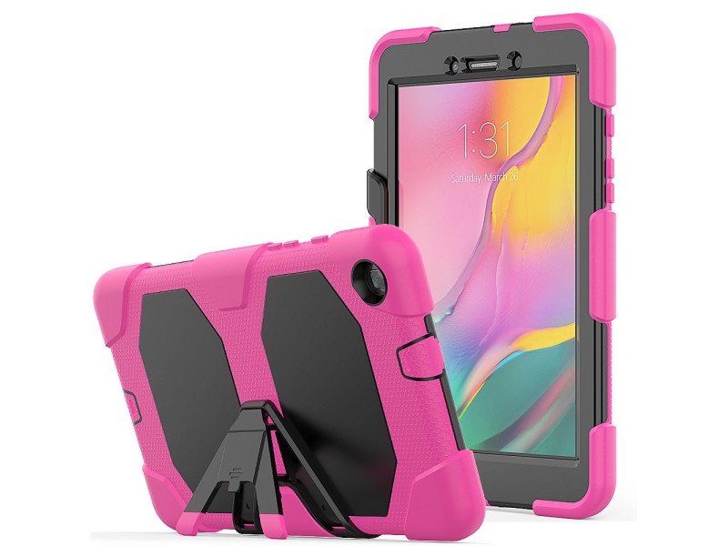 Newface Samsung Galaxy T290 Tab A 8 Kılıf Griffin Tablet Kapak - Pembe