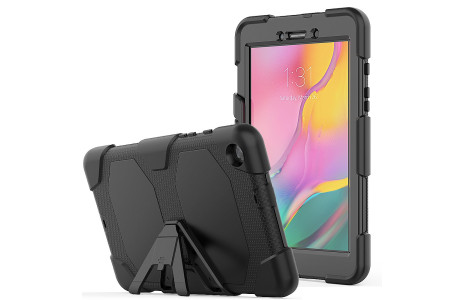 Newface Samsung Galaxy T290 Tab A 8 Kılıf Griffin Tablet Kapak - Siyah
