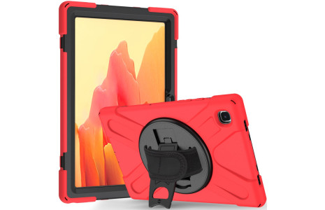 Newface Samsung Galaxy T500 Tab A7 10.4 Kılıf Amazing Tablet Kapak - Kırmızı