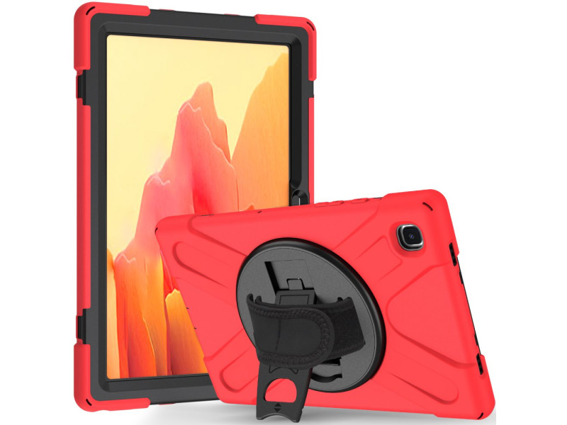 Newface Samsung Galaxy T500 Tab A7 10.4 Kılıf Amazing Tablet Kapak - Kırmızı
