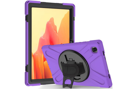 Newface Samsung Galaxy T500 Tab A7 10.4 Kılıf Amazing Tablet Kapak - Mor