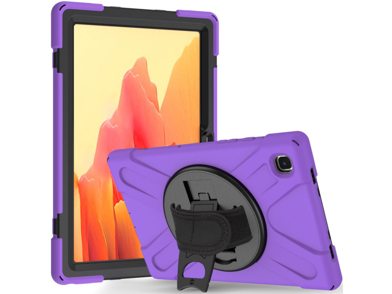 Newface Samsung Galaxy T500 Tab A7 10.4 Kılıf Amazing Tablet Kapak - Mor