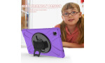 Newface Samsung Galaxy T500 Tab A7 10.4 Kılıf Amazing Tablet Kapak - Mor