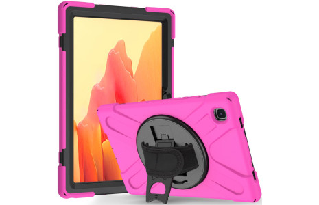 Newface Samsung Galaxy T500 Tab A7 10.4 Kılıf Amazing Tablet Kapak - Pembe